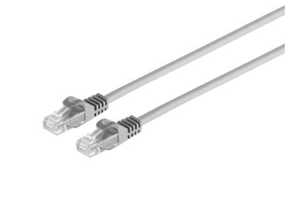 RJ45 Patchkabel CAT 7 Rohkabel U/UTP grau 0,25m