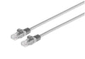 RJ45 Patchkabel CAT 7 Rohkabel U/UTP grau 0,5m