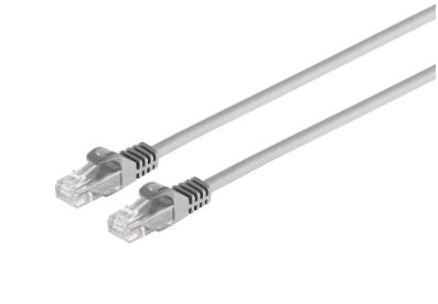 RJ45 Patchkabel CAT 7 Rohkabel U/UTP grau 0,5m