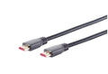Ultra HDMI Kabel, 8K, ABS, schwarz, 1m