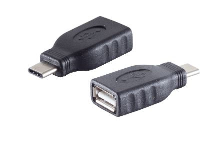 Adapter, USB 3.1 C Stecker/ USB 2.0 A Buchse