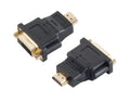 Adapter HDMI-Stecker / DVI-D (24+1) Buchse verg.