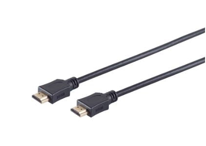 HDMI A-Stecker auf HDMI A-Stecker OD6mm verg, 1m