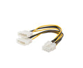 Internes Stromkabel 2x13.3cm St./8pol PCI 0,13m