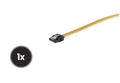 SATA Anschlusskabel 6 Gb/s, gelb, 0,5m