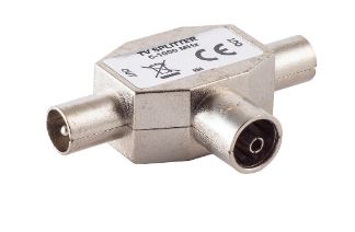 T-Verteiler, 2x Stecker und 1x Kupplung