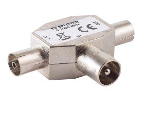 T-Verteiler, 2 x Kupplung und 1x Stecker, CE